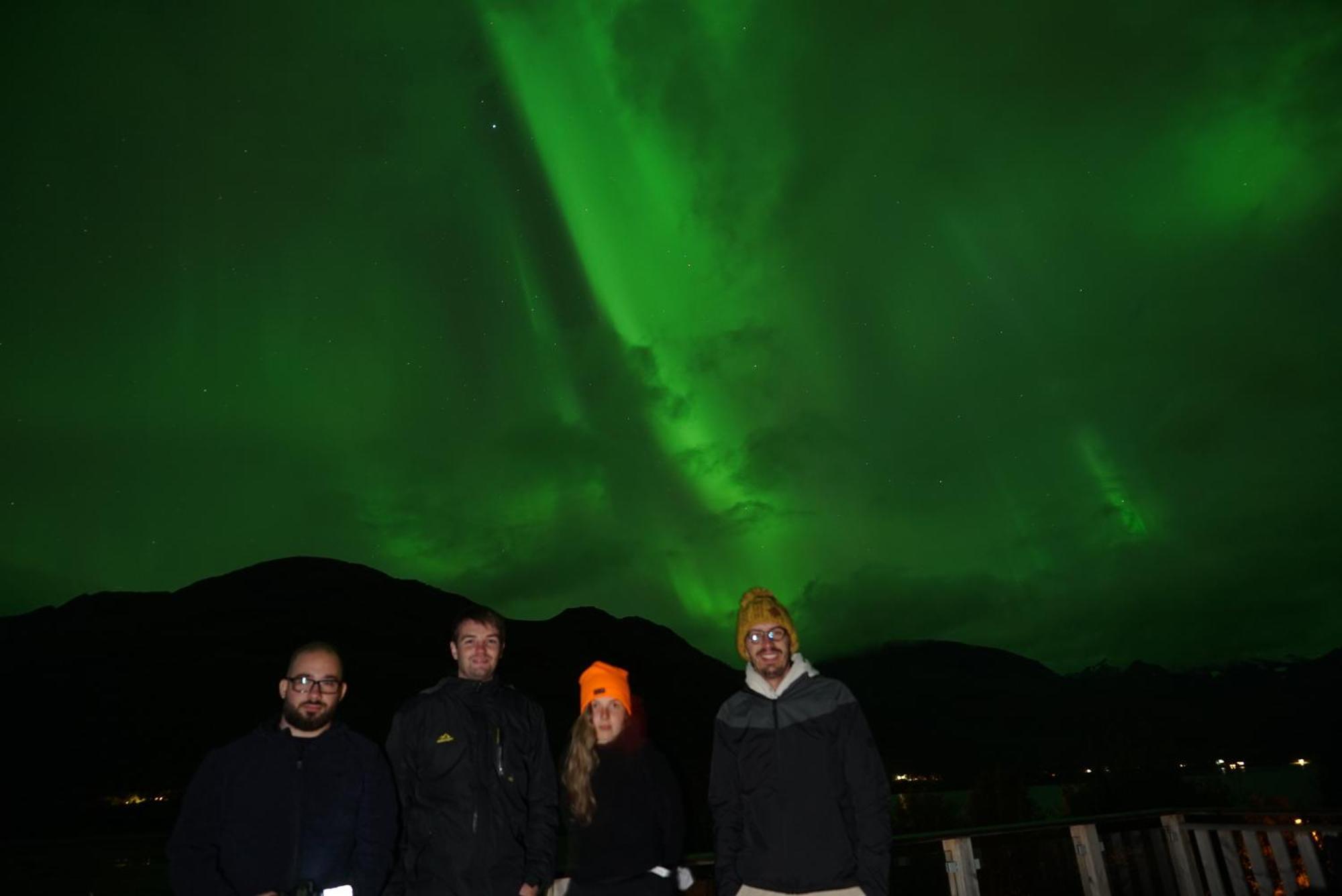 极光民宿northern Lights Laksvatn Bagian luar foto